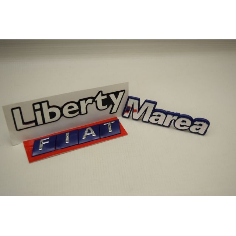 Bagaj Kapağı Marea Liberty Yazısı Damla Yazı ve Fiat Yazısı Takım